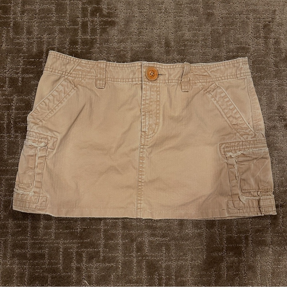 Old Navy Cotton Vintage Cargo Skirt